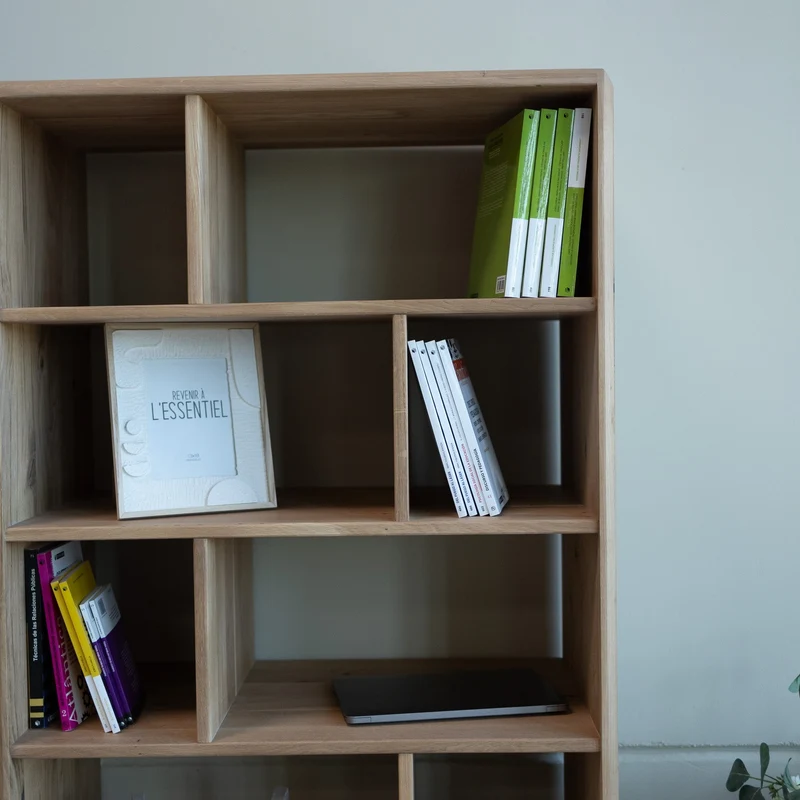 Massivholz-Bücherregal SWEDEN 1 | NordicStory