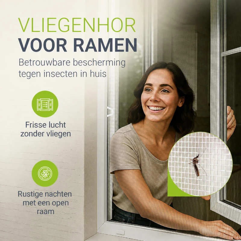 Fliegengitter für Fenster