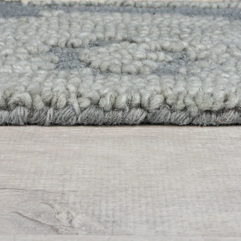 Wollteppich Ethno Ikat, Wohnzimmer