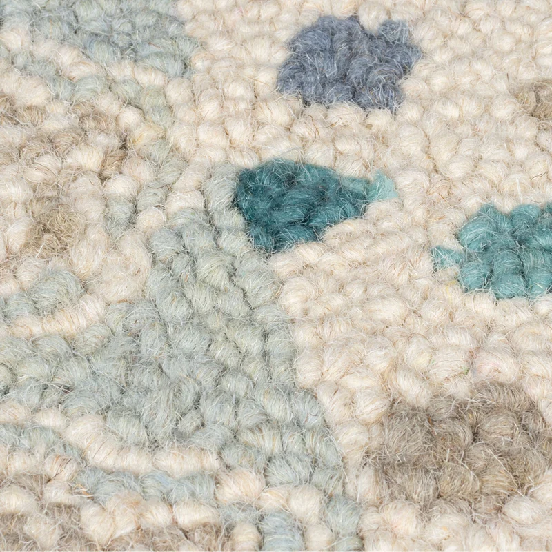 Wollteppich Patchwork, Wohnzimmer