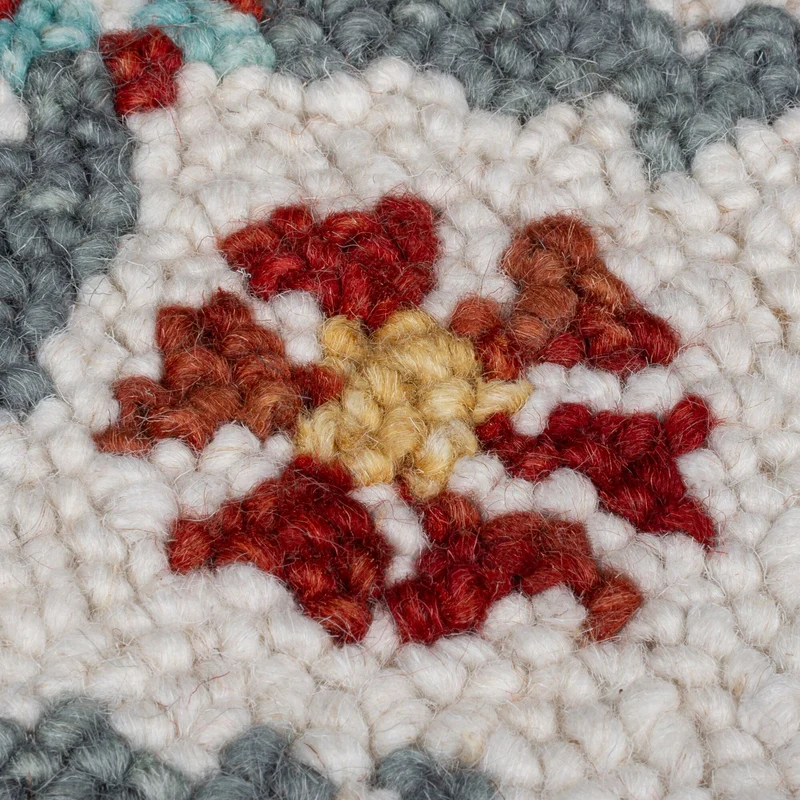 Wollteppich Orientmuster Floral Suzani, Wohnzimmer