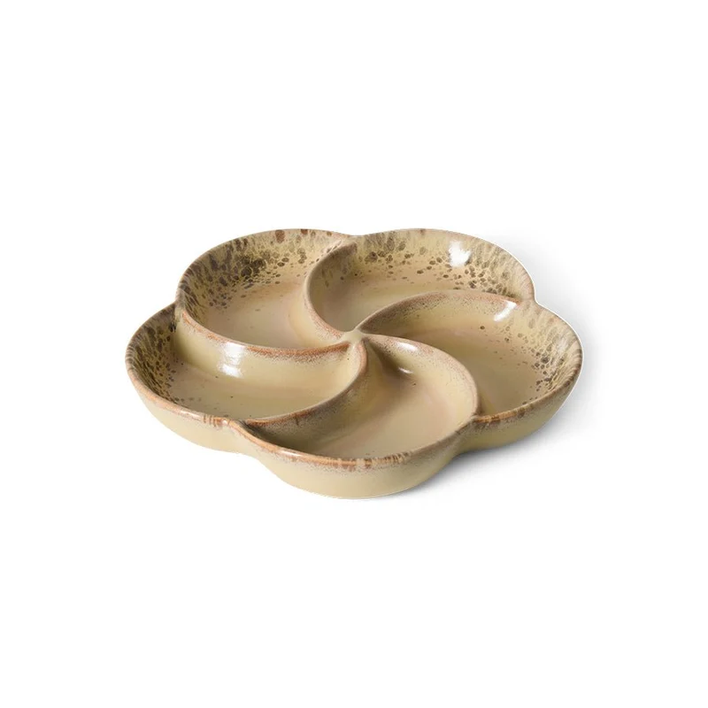 70's ceramics: Snackteller grit