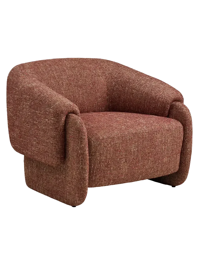Hamilton Loungesessel bordeaux meliert
