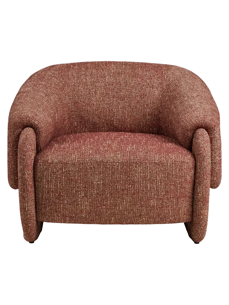 Hamilton Loungesessel bordeaux meliert