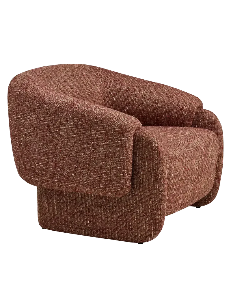 Hamilton Loungesessel bordeaux meliert