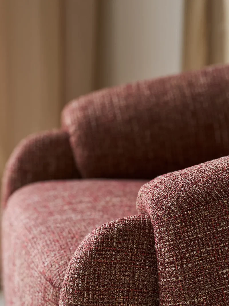 Hamilton Loungesessel bordeaux meliert