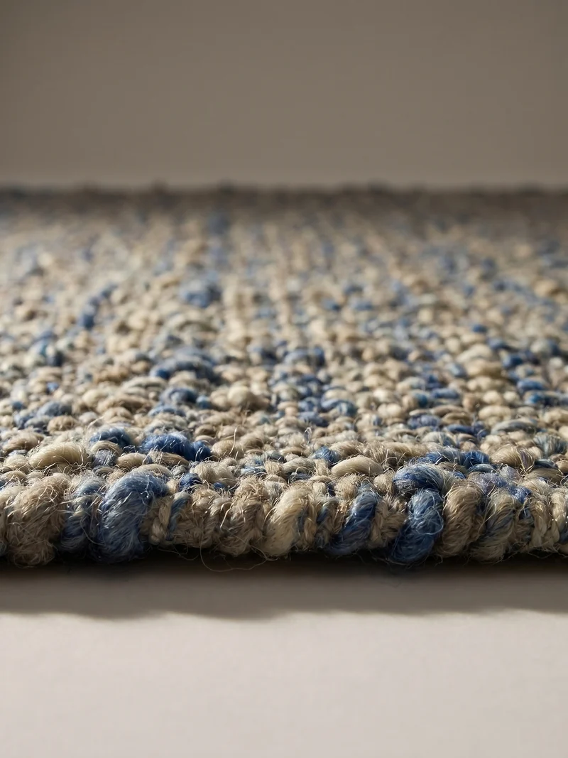 Wollteppich Tweed-Heather Bouclé · 100 % Schurwolle · Handgewebt · Multi-Tonal