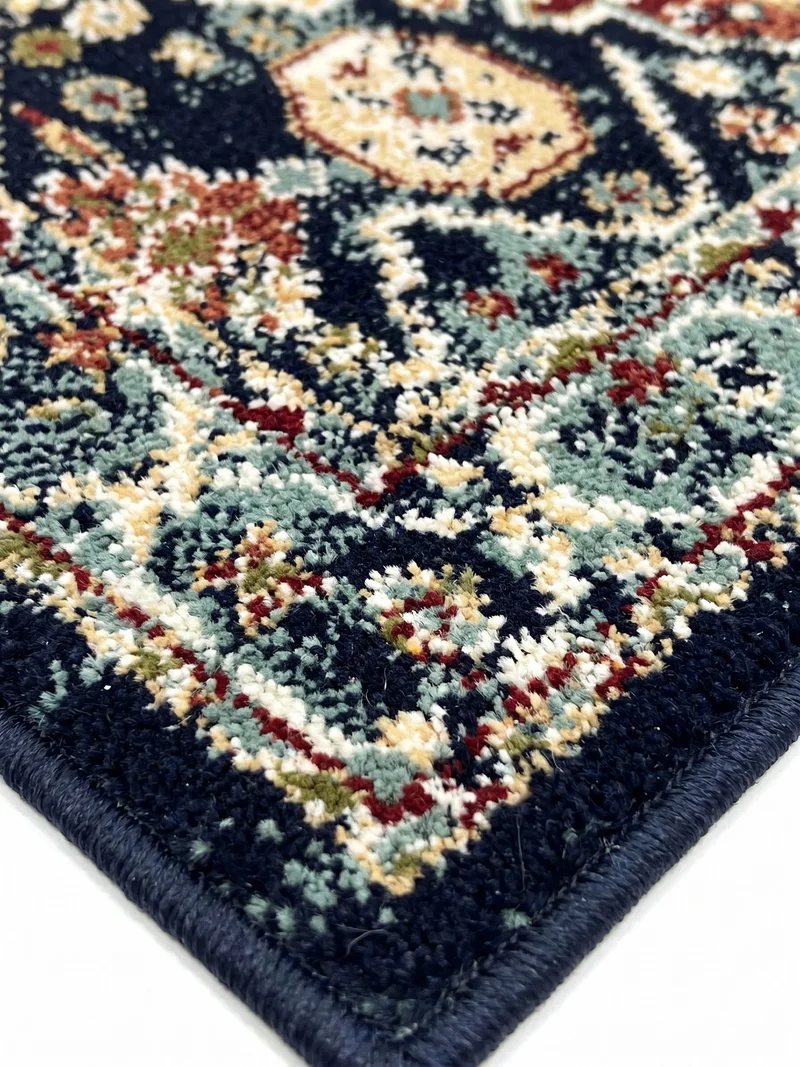 Vintage-Teppich geometrisch · Polypropylen · 12 mm Flor