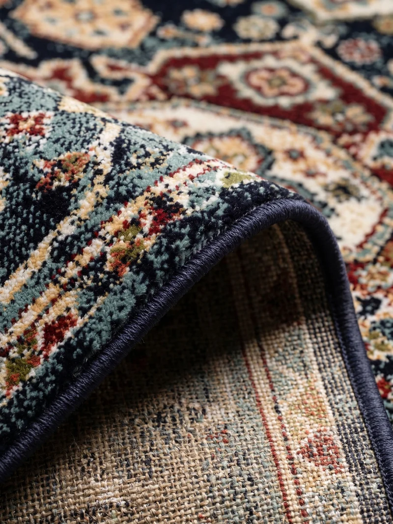 Vintage-Teppich geometrisch · Polypropylen · 12 mm Flor