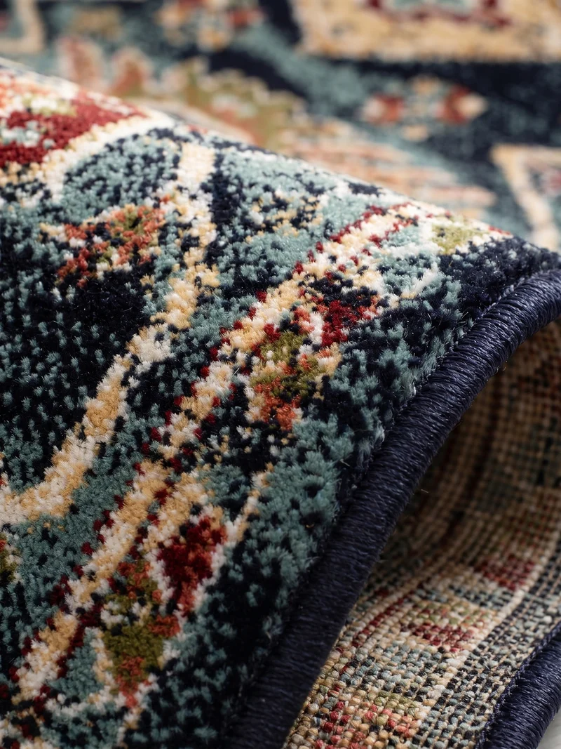Vintage-Teppich geometrisch · Polypropylen · 12 mm Flor