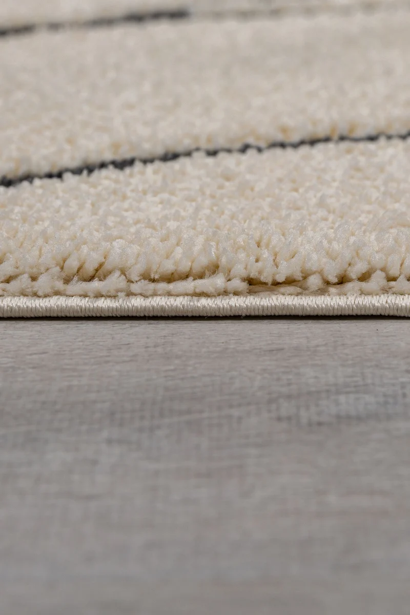 Teppich Hochflor Abstrakt, Schlafzimmer