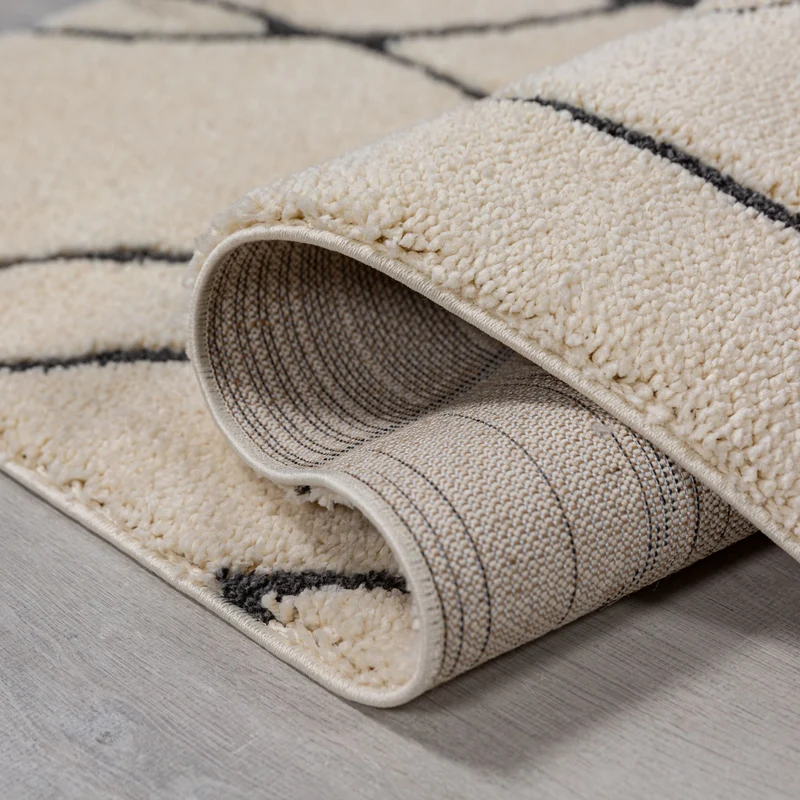 Teppich Hochflor Abstrakt, Schlafzimmer