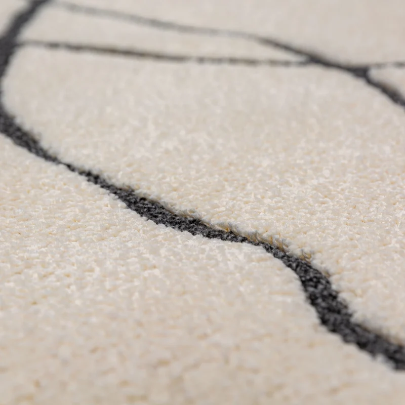 Teppich Hochflor Abstrakt, Schlafzimmer