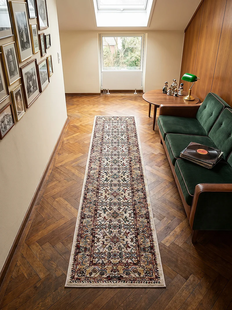 Teppich Ornamentmuster · Polypropylen · 12 mm Flor