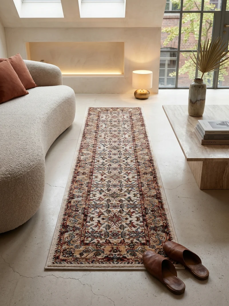 Teppich Ornamentmuster · Polypropylen · 12 mm Flor
