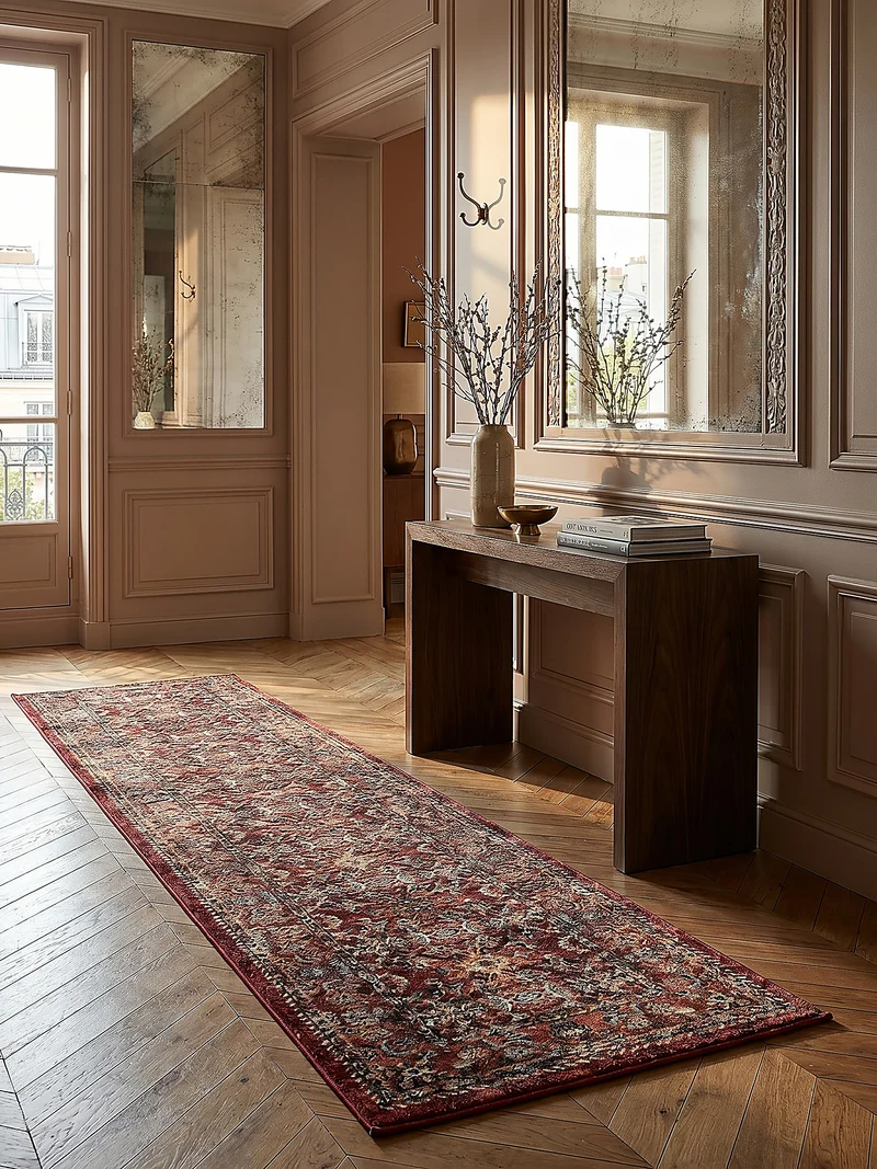 Teppich Ornamentmuster · Polypropylen · 12 mm Flor