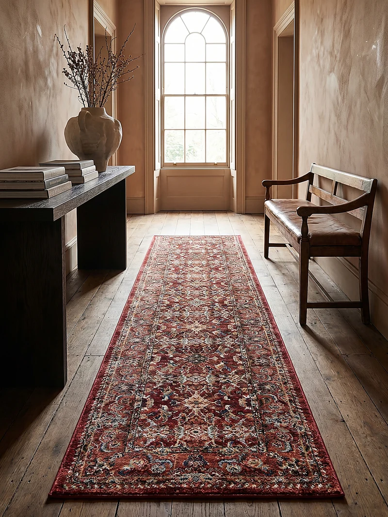 Teppich Ornamentmuster · Polypropylen · 12 mm Flor