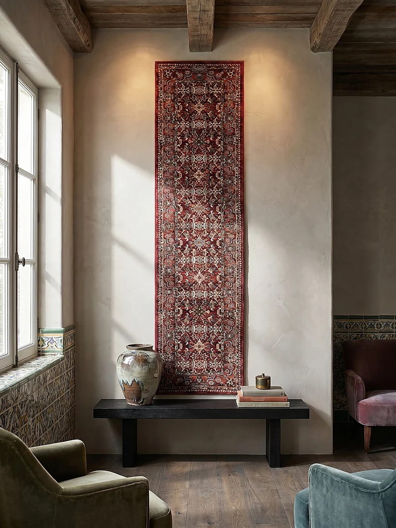 Teppich Ornamentmuster · Polypropylen · 12 mm Flor