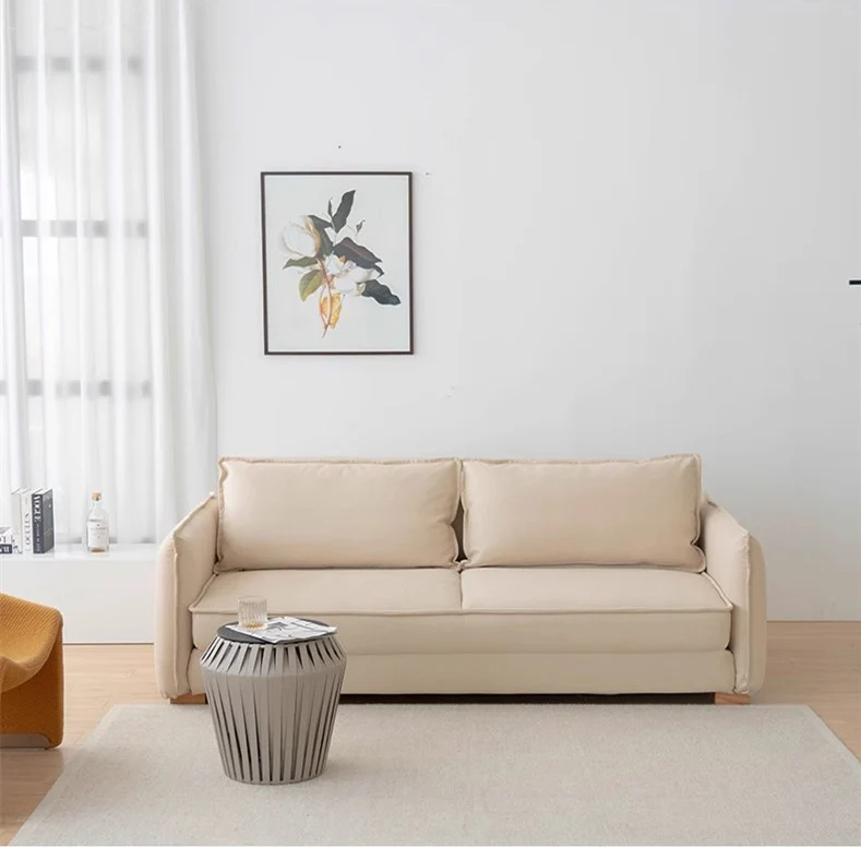Nordic-Minimalismus-Bodenschlafsofa