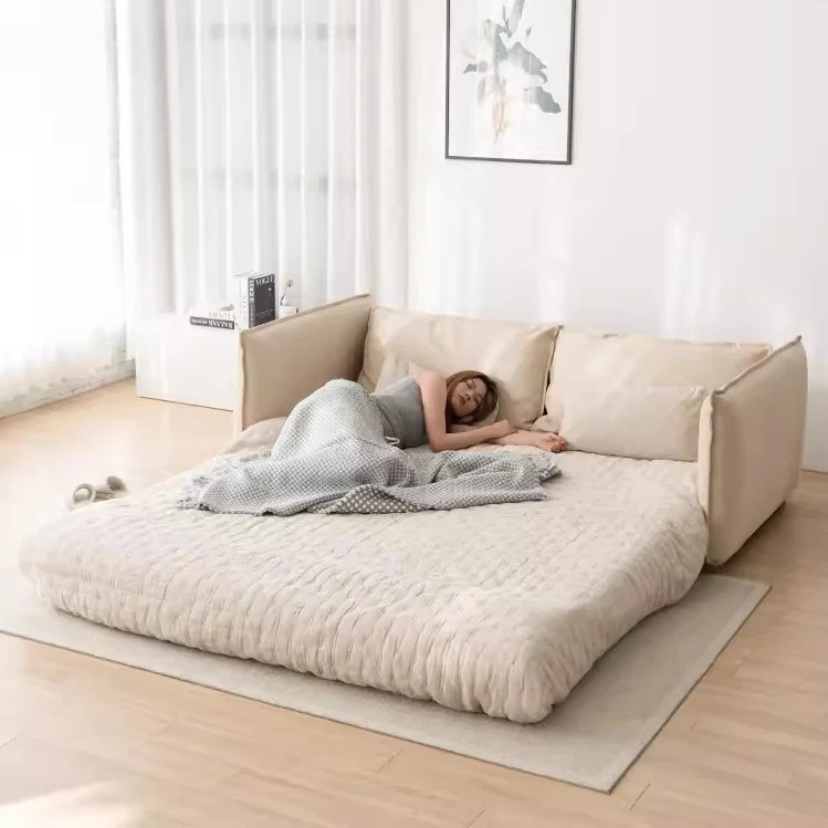 Nordic-Minimalismus-Bodenschlafsofa