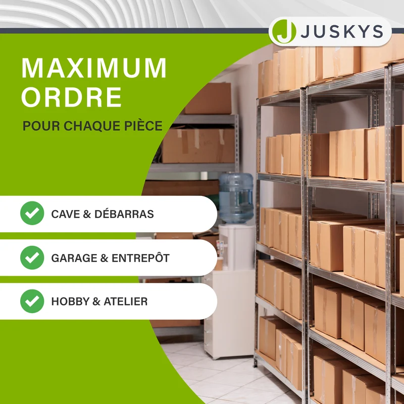Eckregal Corner Easy 160 x 75 x 40-75 cm