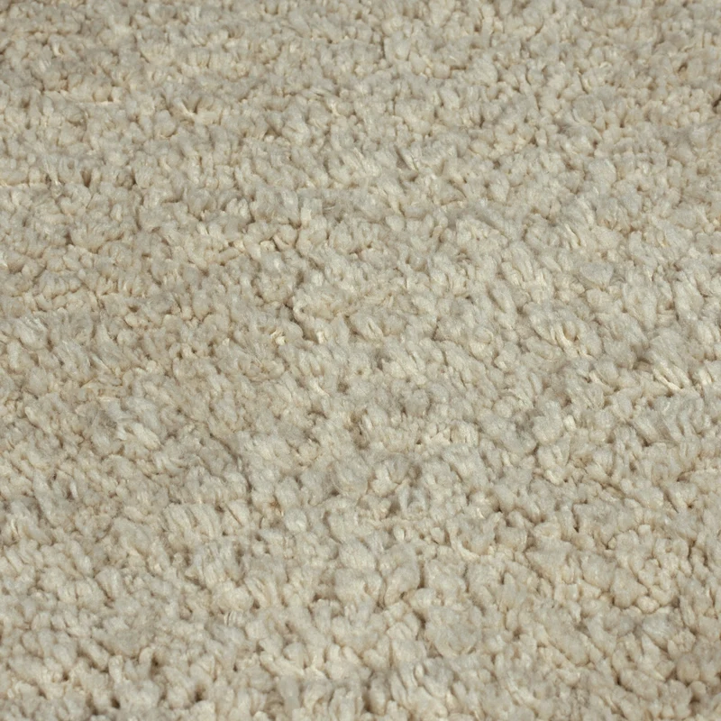 Hochflor Teppich waschbar Flauschig Unifarben, Wohnzimmer