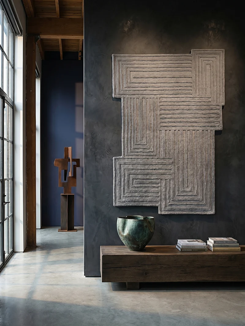 Wollteppich Zen Shaped Geometrisch, Wohnzimmer