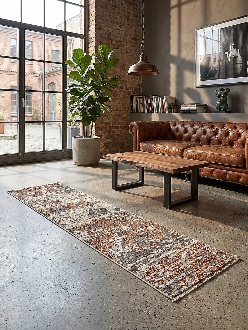 Teppich Kurzflor Modern Abstrakte Motive, Wohnzimmer