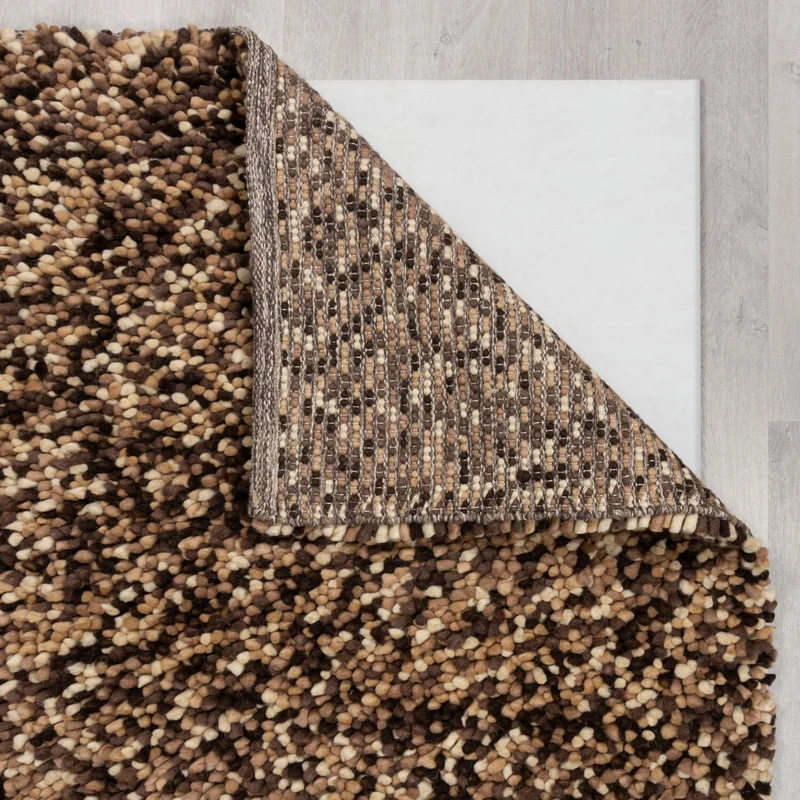 Wollteppich Hochflor Unifarben, Schlafzimmer