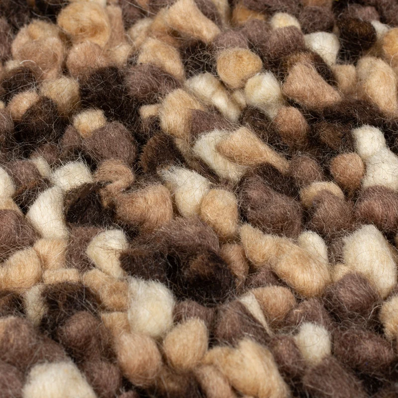 Wollteppich Hochflor Unifarben, Schlafzimmer