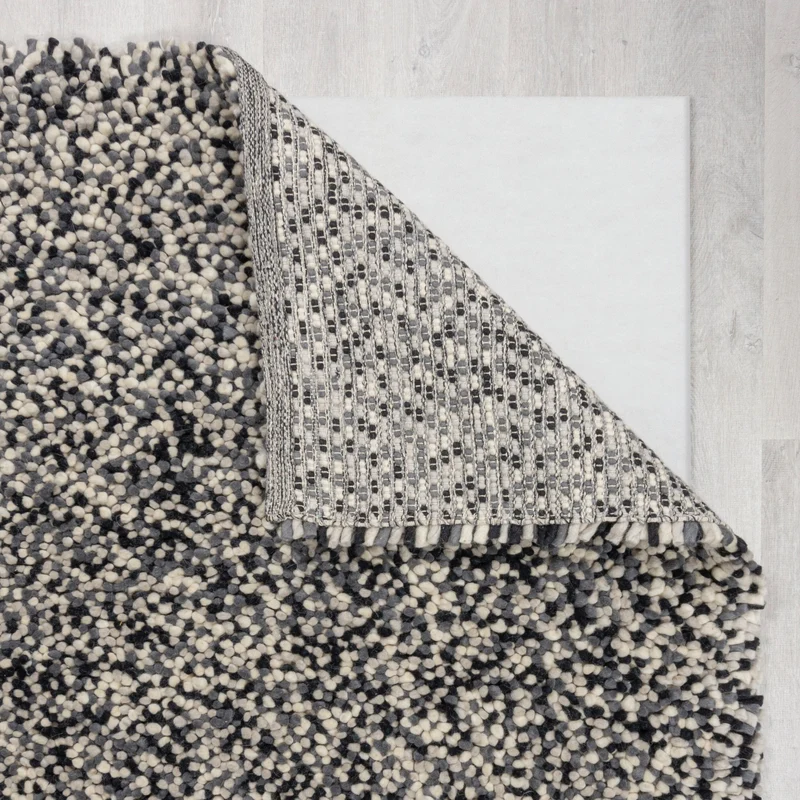 Wollteppich Hochflor Unifarben, Schlafzimmer