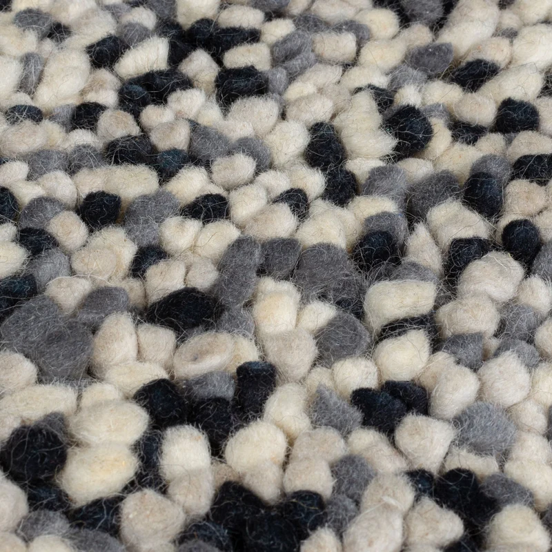 Wollteppich Hochflor Unifarben, Schlafzimmer