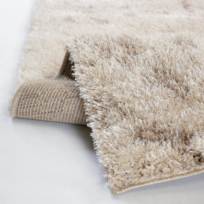 Hochflor-Teppich Leopard abstrakt · recycelter Flor · 40 mm