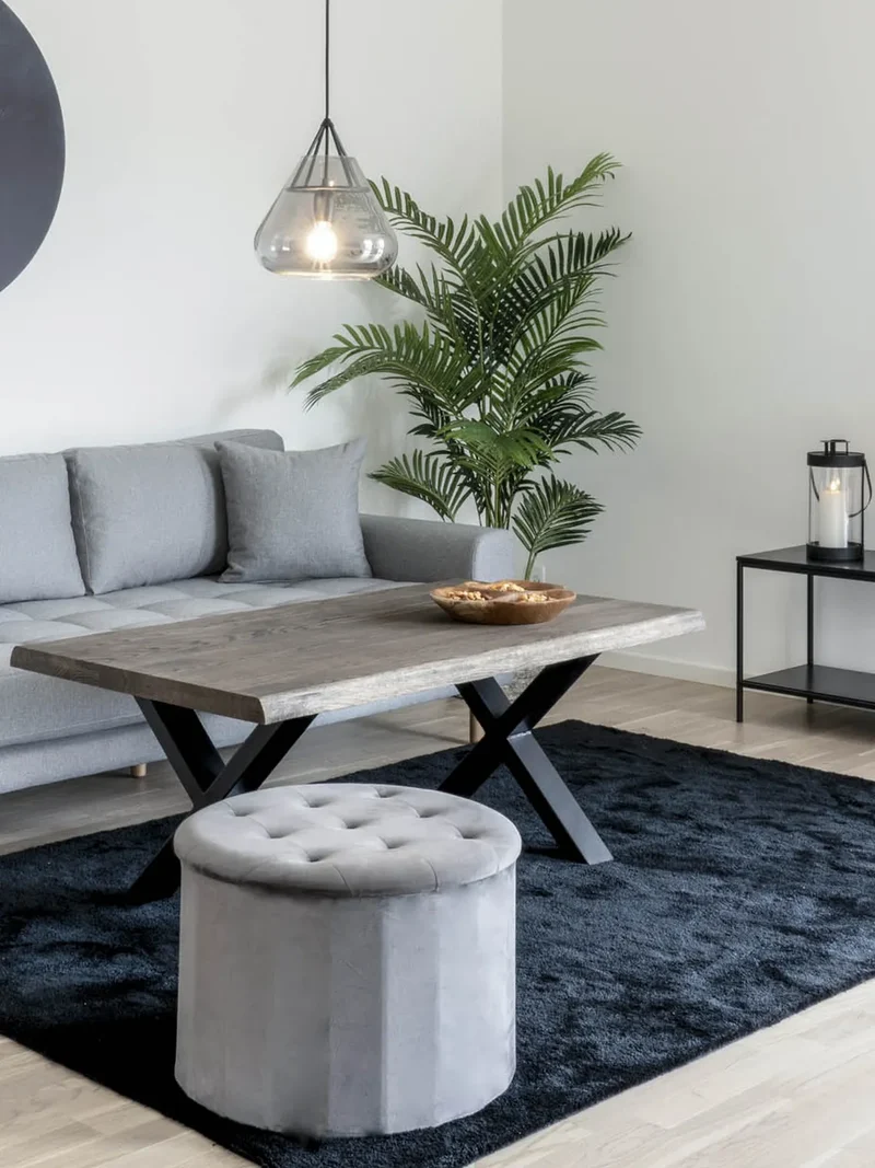 Vita TV-Bank schwarz – 100x36x45 cm