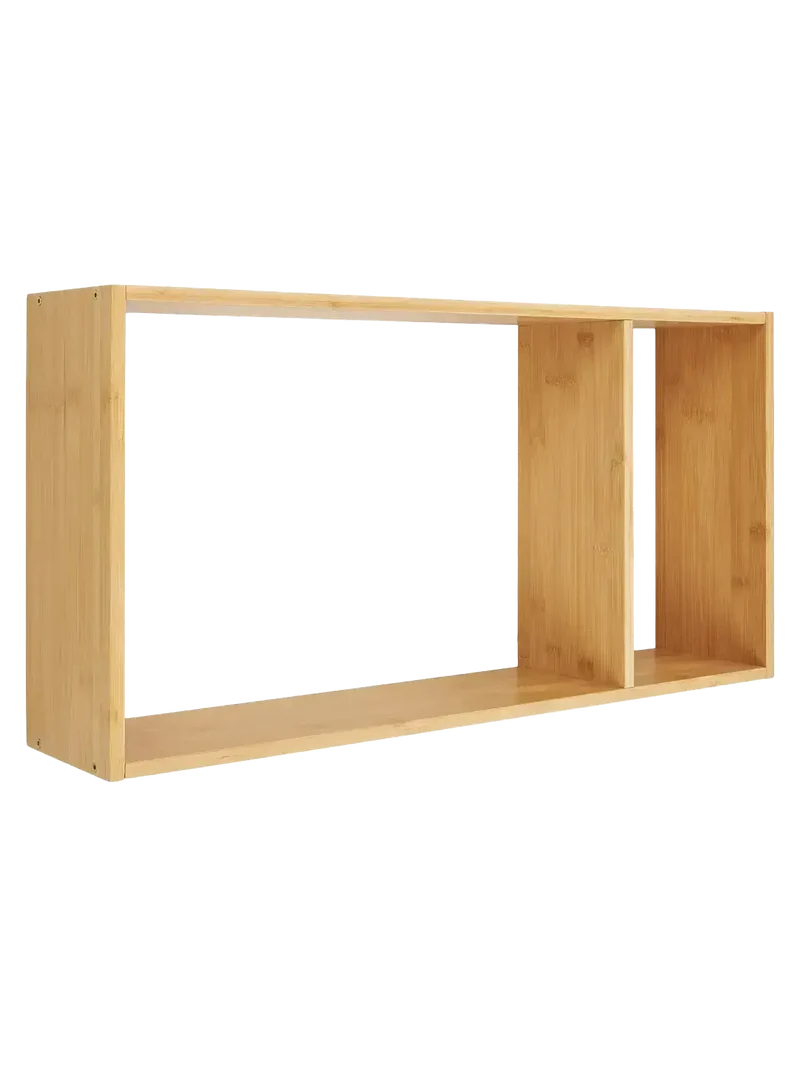 Ember Wandregal Bambus, natur