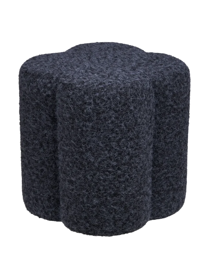 Durban Pouf blau