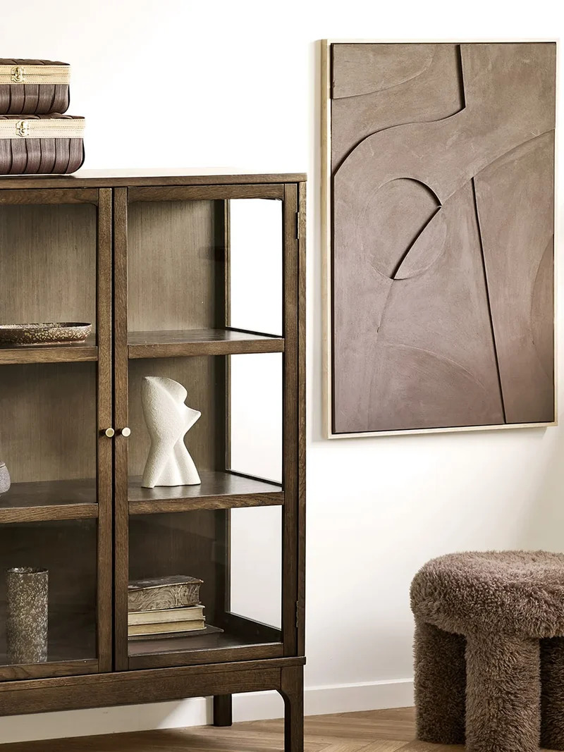 Gisborne Pouf braun