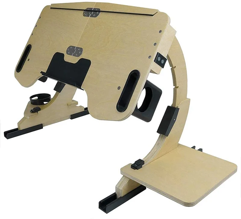 Tragbarer verstellbarer Laptop-Bett-Schreibtisch-Stand-Tablett-Tisch