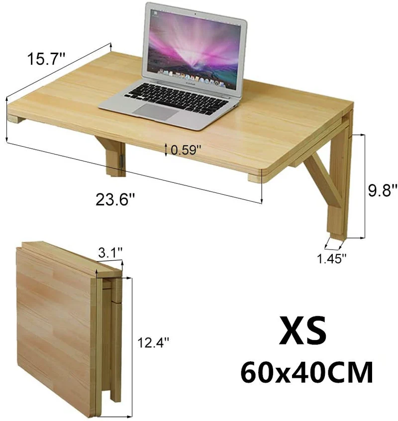 Wandmontierter Klapptisch