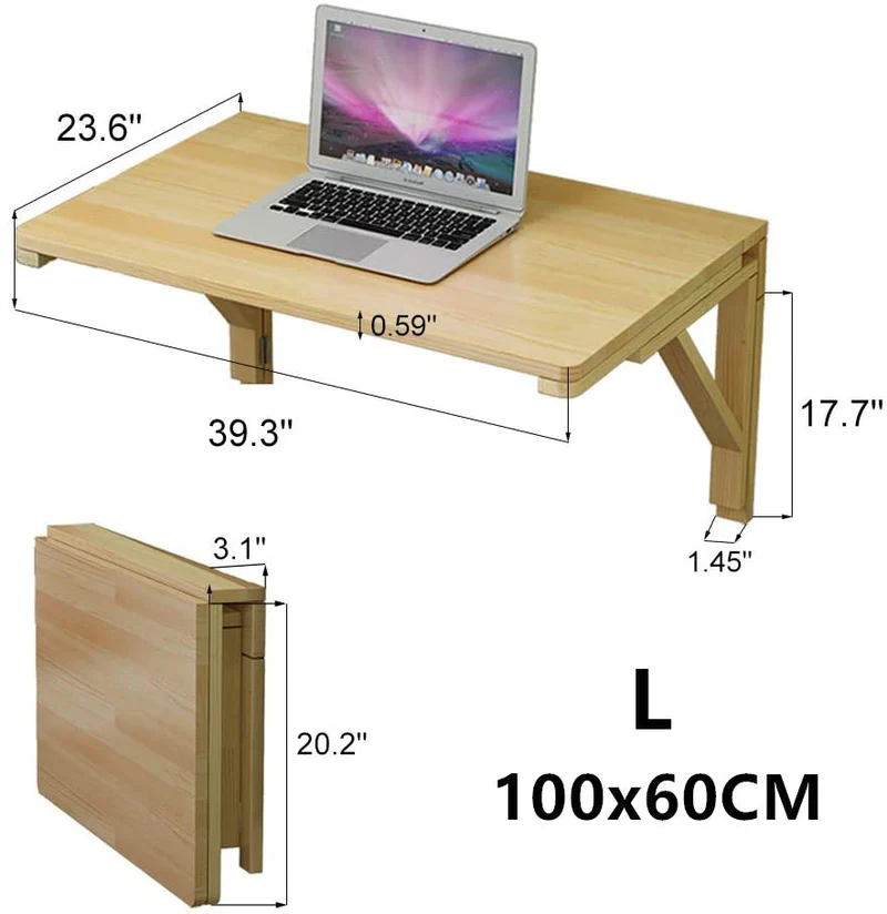 Wandmontierter Klapptisch