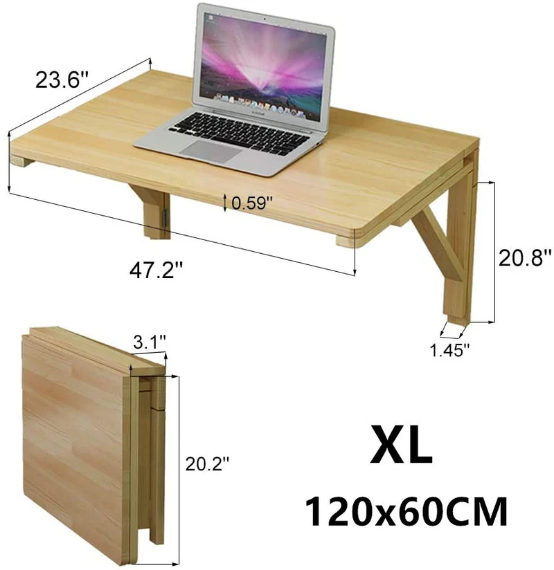 Wandmontierter Klapptisch