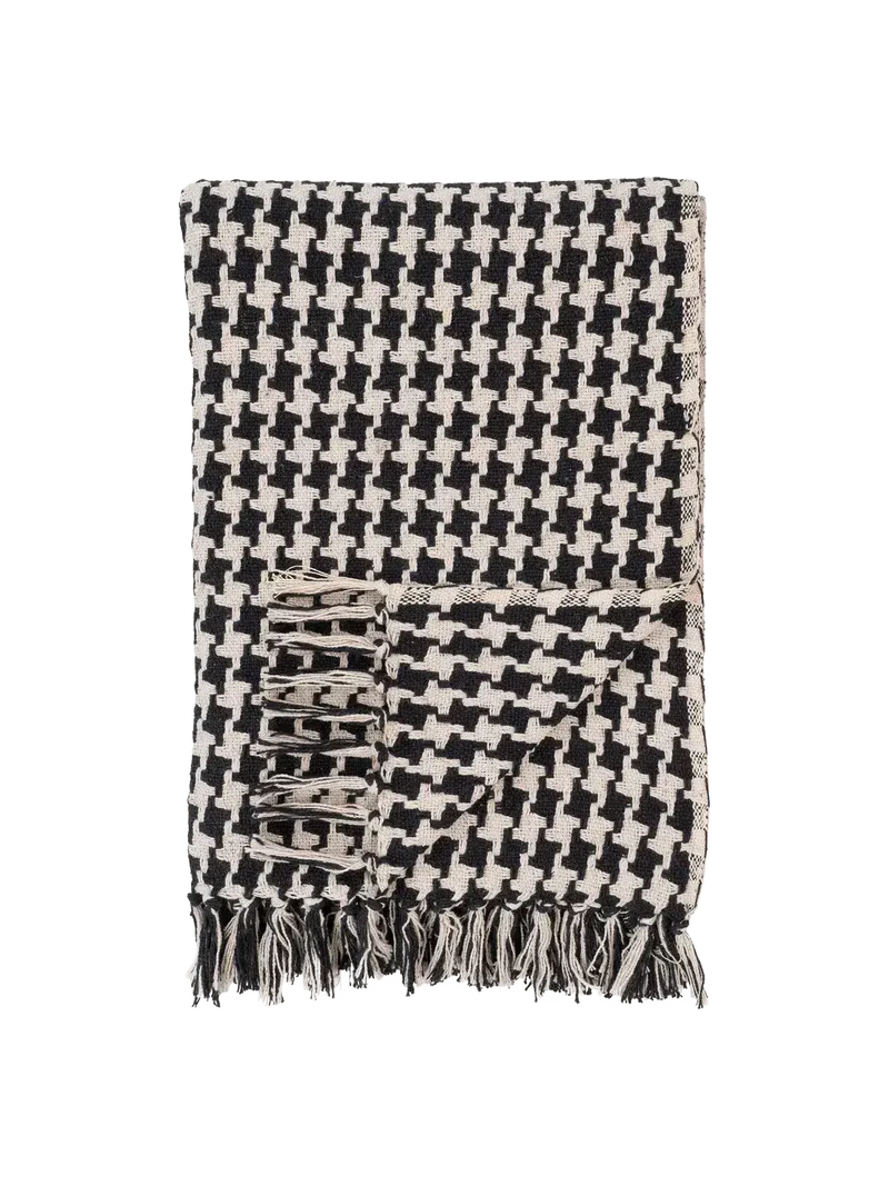 Side Plaid schwarz/beige