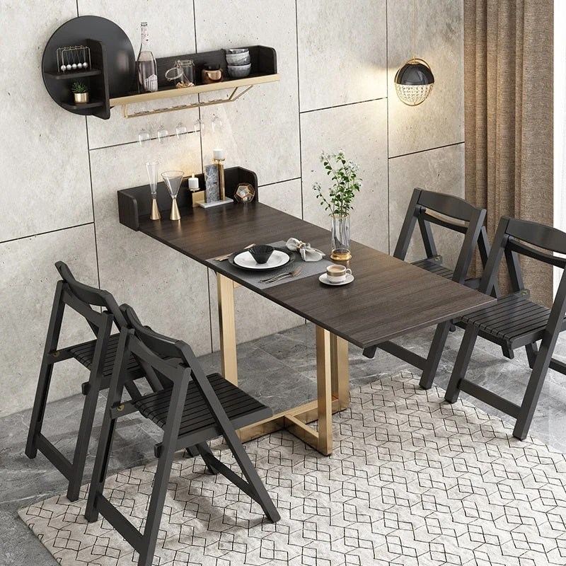 2020 Neuankömmling Wohnung Wandmontierter Klappbarer Mini Flacher Esstisch Flat