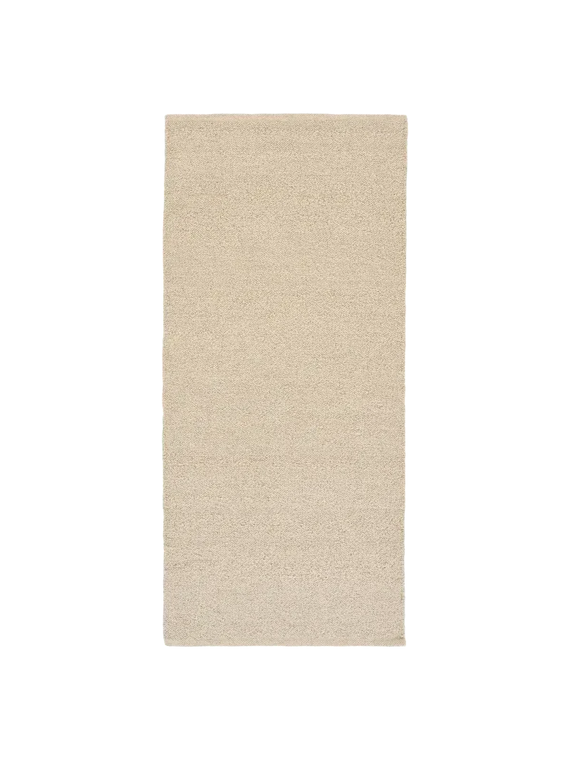 Bela Läufer handgewebt, beige