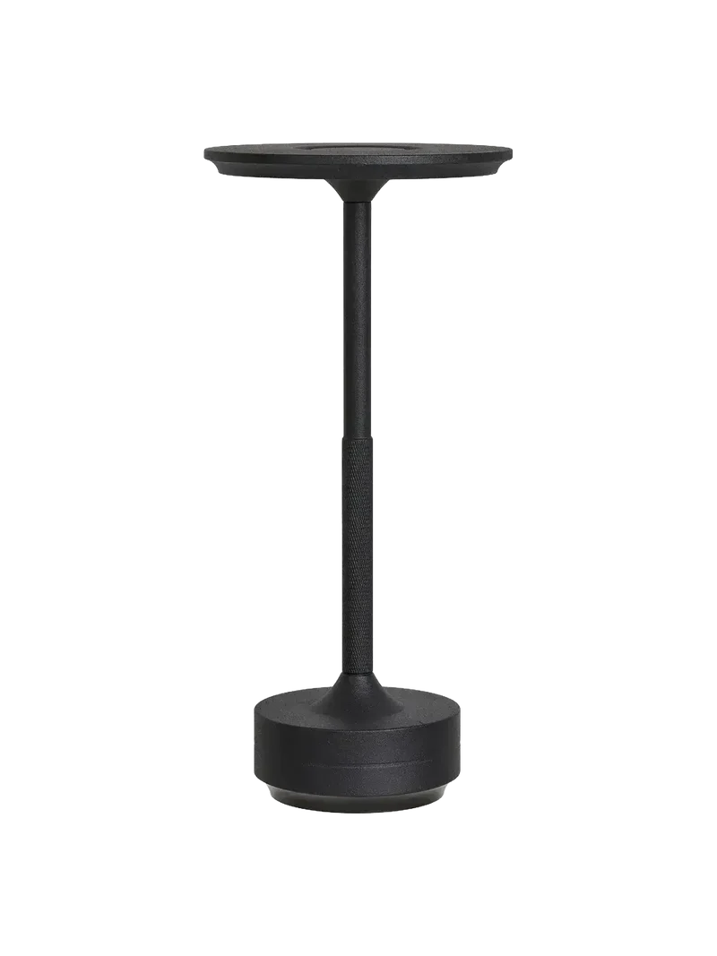 Lyneham LED-Tischleuchte schwarz, aufladbar