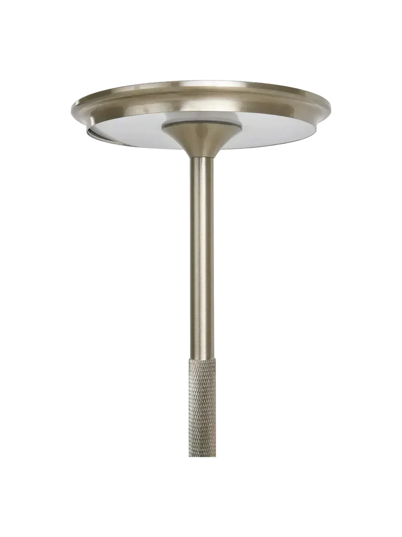 Lyneham LED-Tischleuchte silber, aufladbar