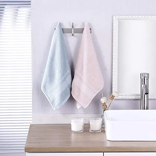 Wandgarderobe aus Edelstahl mit 3-5 Haken