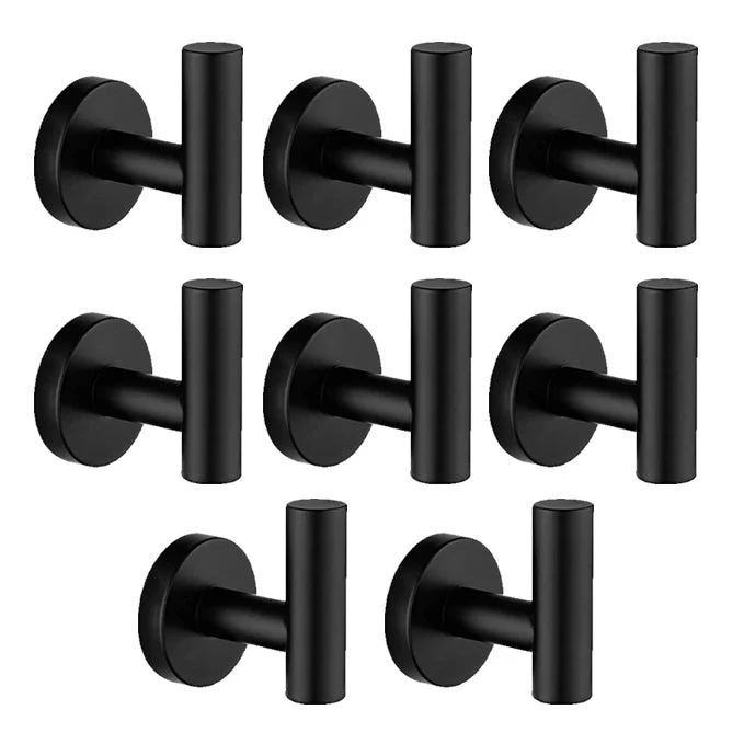Handtuch-Kleiderhaken Edelstahl-Badezimmerhaken Wandmontiertes rundes Regal