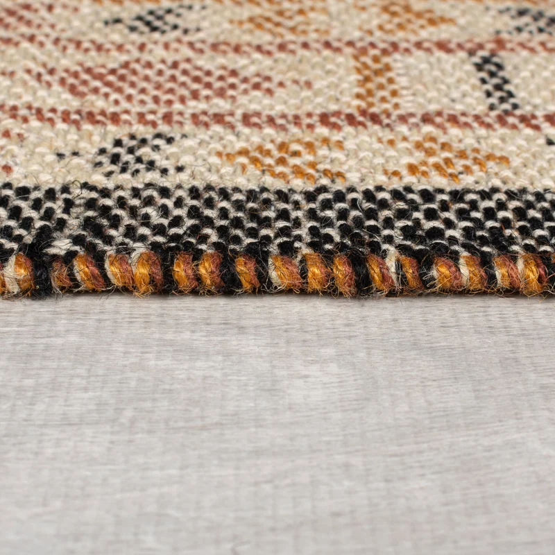Teppich Kurzflor Ethno Muster, Orientalisch, Wohnzimmer