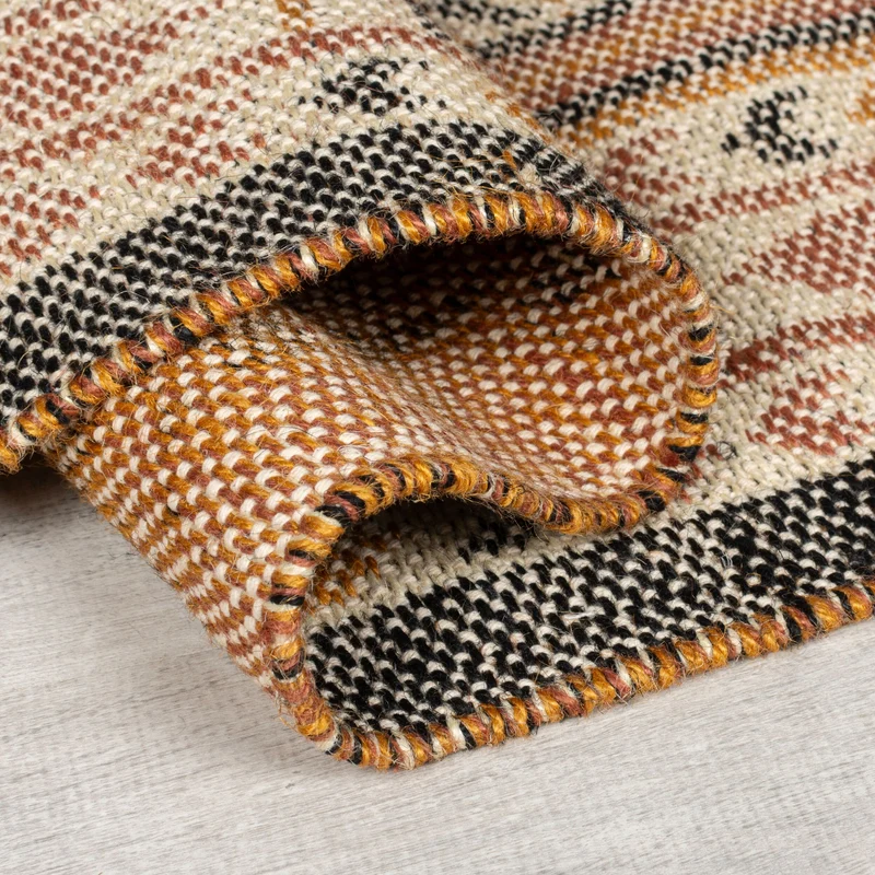 Teppich Kurzflor Ethno Muster, Orientalisch, Wohnzimmer